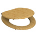 WC sedátko Natural Bamboo, dřevěné sedátko z bambusu soft close  (SCHÜTTE NATURAL BAMBOO Absenka
