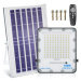 Set LED reflektor 100W + Solární panel 6V/8W s dálkovým ovládáním | 2500lm, 6000mAh, IP66