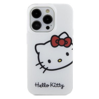 Hello Kitty IML Head Logo Zadní Kryt pro iPhone 13 Pro White