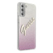 Guess GUHCS21MPCUGLSPI hard silikonové pouzdro Samsung Galaxy S21 PLUS 5G pink Glitter Gradient 