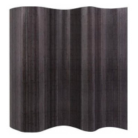 Paraván bambusový šedý 250 x 165 cm