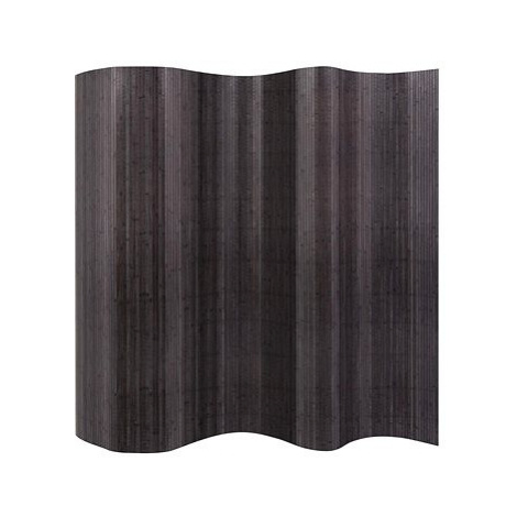Paraván bambusový šedý 250 x 165 cm SHUMEE