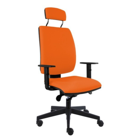 Oranžové kancelářské židle