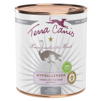 Terra Canis HYPOALLERGEN – pštrosí maso s pastiňákem, bez přídavku obilovin 6 × 800 g