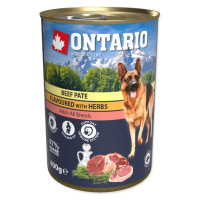 ONTARIO Konzerva hovězí paté s bylinkami 400 g