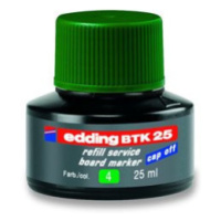 Inkoust Edding BTK25 zelený 25ml do popisovačů na tabule