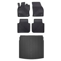 Set 77 Gumové rohože a rohož Vw Tiguan Allspace 2001-2024 5os d