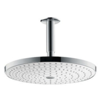 Hlavová sprcha Hansgrohe Raindance Select S strop včetně sprchového ramena bílá/chrom 27337400