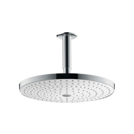 Hlavová sprcha Hansgrohe Raindance Select S strop včetně sprchového ramena bílá/chrom 27337400