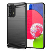 Carbon Case Flexible silikonový kryt na Samsung Galaxy A53 5G, černý