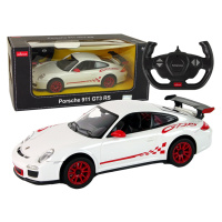 mamido  Auto na dálkové ovládání RC Porsche 911 GT3 RS 1:14 bílé RC