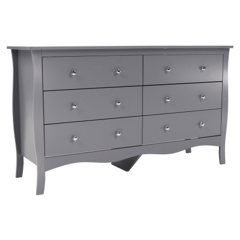 Komoda, šedá, ETKIN Tempo Kondela