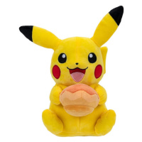 Pokémon plyšák Pikachu s Pecha Poké Puff - 20 cm