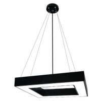 LED Lustr na lanku LED/55W/230V 4000K 80x80 cm