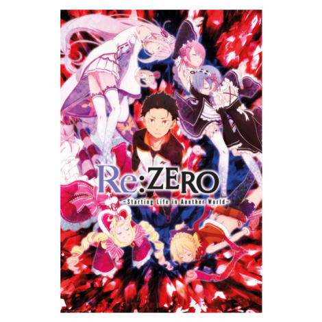 Plakát, Obraz - Re: ZERO - Key Art, (61 x 91.5 cm) GB Eye