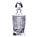 Onte Crystal Bohemia Crystal ručně broušený křišťálový whisky set Quadro 500pk 1+2