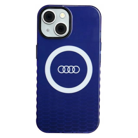 Audi IML Big Logo MagSafe Case iPhone 15 14 13 6.1 modrá/navy