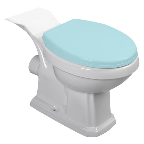 Aqualine ANTIK WC kombi mísa, 35x72 cm, zadní/spodní odpad, bílá