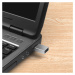 Redukce z hliníku FIXED Link USB-C na USB-A, šedá