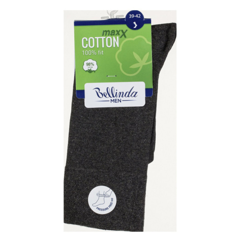 Bellinda COTTON MAXX vel. 39/42 pánské ponožky 1 pár šedé