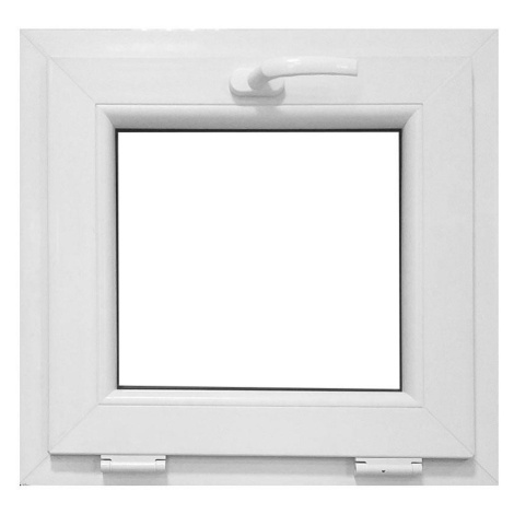 Okno sklápěcí 56,5x53,5cm bílé BAUMAX