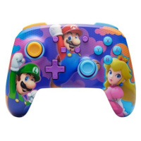 PowerA Enhanced Wireless Controller for Nintendo Switch - Super Mario Color Splash Heroes