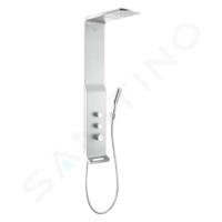 Hansgrohe 27008000 - Sprchový panel Lift 180 2jet, matný chrom