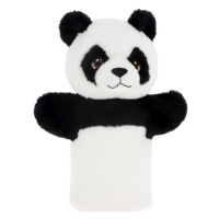 Keel Toys SE3076-5 Keeleco Panda - eko plyšová maňuška na ruku 27 cm