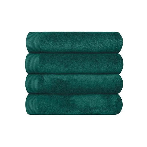 Scanquilt ručník modal soft smaragdová 50 × 30 cm