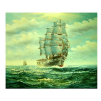 Obraz - Loď na moři