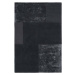 Antracitový koberec Asiatic Carpets Tate Tonal Textures, 160 x 230 cm