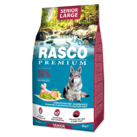 Rasco Premium Senior Large Kuře s rýží granule 3 kg