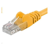 PREMIUMCORD Patch kabel UTP RJ45-RJ45 CAT5e 7m žlutá