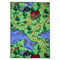 Ideal Dětský kusový koberec  Aljaška 5228 - 200x200 cm