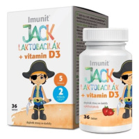 Laktobacily JACK LAKTOBACILÁK IMUNIT + vitamin D3 tbl.36