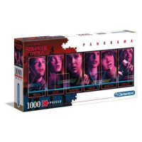 Clementoni Puzzle 1000 dílků panorama STRANGER THINGS 2020 NETFLIX