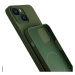 3mk Hardy Silicone MagCase pro Apple iPhone 15, Alphine Green