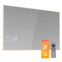 Blumfeldt Infračervený ohřívač | Smart Mirror | Infračervené záření | 500 W | IP44