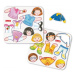 Quercetti dress Baby magnetic dress-up puzzle - magnetická skládačka