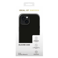 iDeal Of Sweden Silikonový ochranný kryt pro iPhone 15 Black