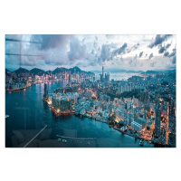 Skleněný obraz 70x50 cm Hongkong – Wallity