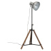 vidaXL Stojací lampa 25 W vintage stříbrná 75 x 75 x 90–150 cm E27