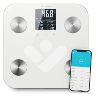 TrueLife FitScale W6 BT - Bioelektrická impedanční bluetooth váha - bílá