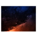 Fotografie Space nebula artisan for abstract design, maraqu, 40 × 30 cm