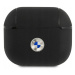 Bmw BMA3SSLBK case kryt pouzdro AirPods 3 cover černé Geniune Leather