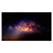 Fotografie Center Milky way galaxy with stars, AvigatorPhotographer, (40 x 22.5 cm)