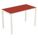 Paperflow Kompaktní psací stůl easyDesk®, v x š x h 750 x 1140 x 600 mm, červená