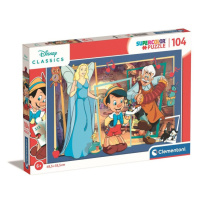 Puzzle Disney Classic - Pinocchio, 104 ks