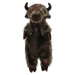 Hračka Dog Fantasy Skinneeez bizon plyš 50cm