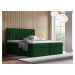 Eka Kontinentální čalouněná postel Mona - Kronos (120x200 cm) Barva látky: Mintová (26)